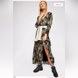 Fall in love maxi dress